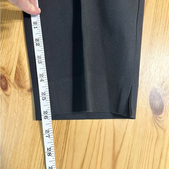 Talbots Chatham Ankle Pant Black Pleated Side Zip Trousers Women’s 14 Petite - Picture 13 of 14